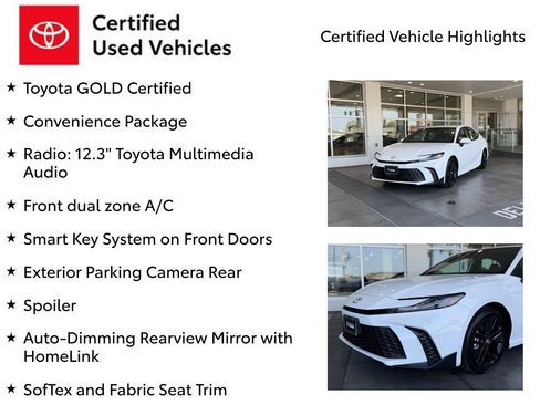 Certified 2026 Toyota Camry SE w/ Convenience Package FWD image 7