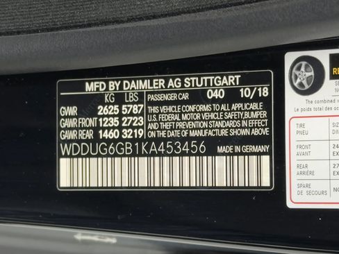 Used 2019 Mercedes-Benz S 450 Sedan w/ AMG Line Exterior image 53