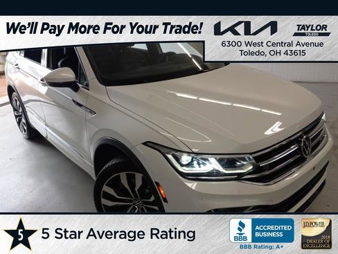 Used 2022 Volkswagen Tiguan SEL R-Line AWD/4WD image 1