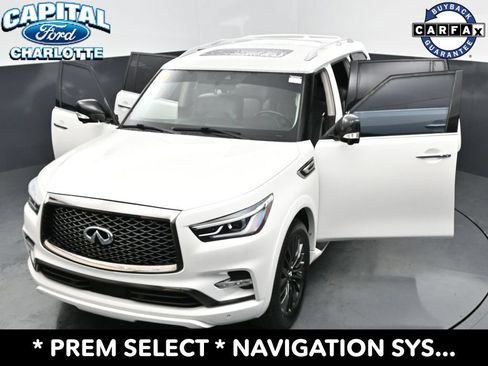 Used 2021 INFINITI QX80 Premium Select w/ Cargo Package RWD image 38