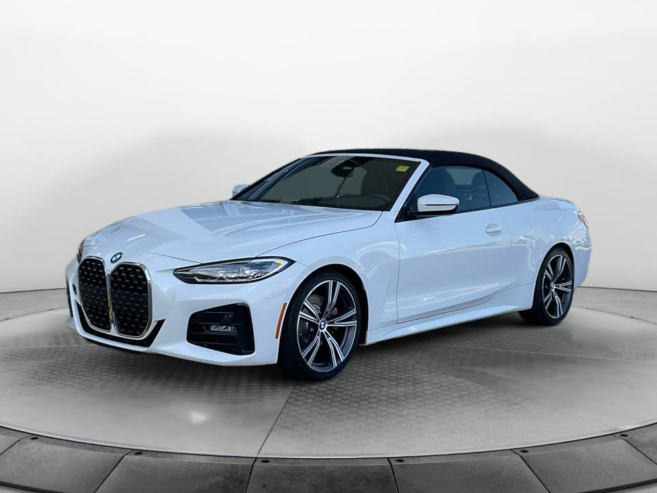 Used 2022 BMW 430i Convertible w/ M Sport Package RWD image 3