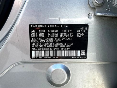 Used 2016 Honda HR-V EX image 19