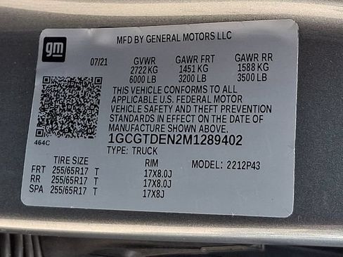 Used 2021 Chevrolet Colorado Z71 AWD/4WD image 30