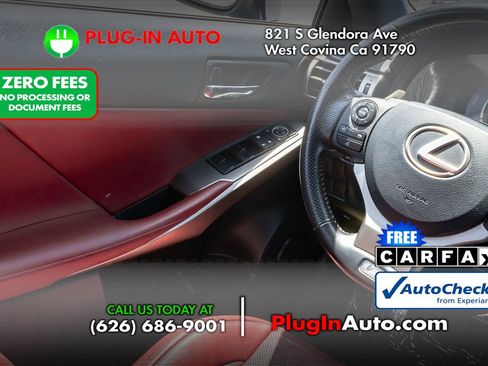 Used 2016 Lexus IS 200t w/ F Sport Package RWD image 14