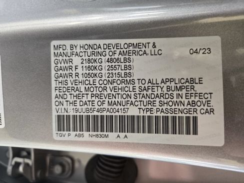 Certified 2023 Acura TLX w/ Technology Package FWD image 31
