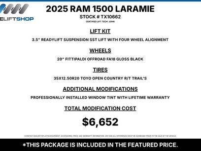 Used 2025 RAM 1500 Laramie w/ Sport Appearance Package