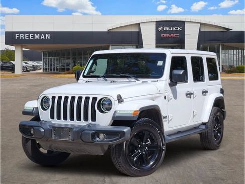 Used 2020 Jeep Wrangler Unlimited Sahara AWD/4WD image 1