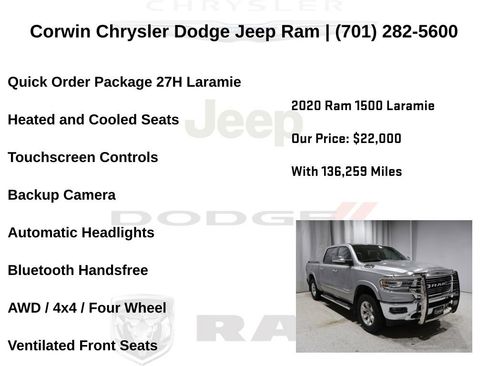 Used 2020 RAM 1500 Laramie image 6