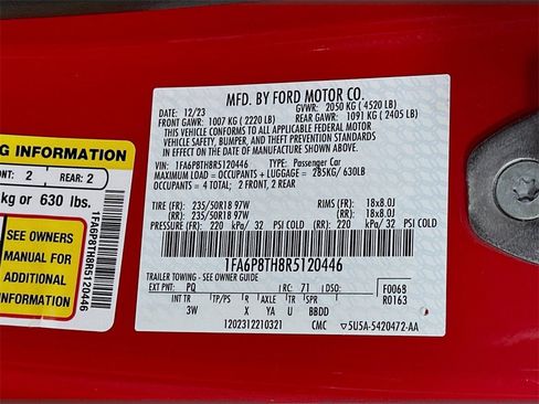 Used 2024 Ford Mustang Premium image 35