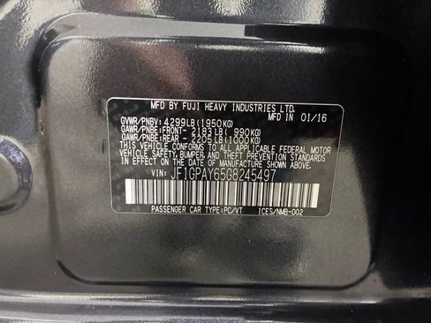 Used 2016 Subaru Impreza 2.0i Sport Limited image 17