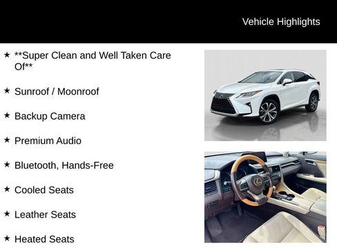 Used 2016 Lexus RX 350 AWD w/ Premium Package image 16