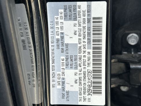 Used 2020 MAZDA MAZDA3 Base image 28