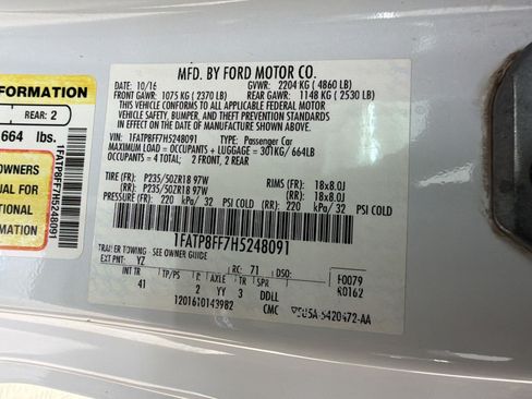 Used 2017 Ford Mustang GT Premium RWD image 23