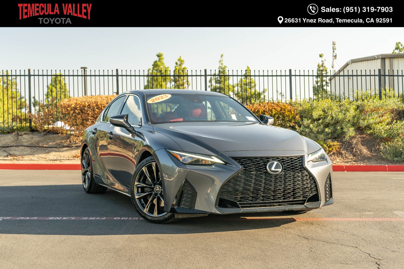 Used 2023 Lexus IS 350 F Sport w/ Accessory Package RWD image 1