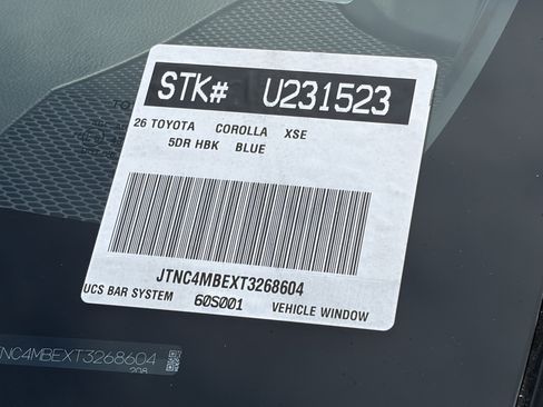 Certified 2026 Toyota Corolla XSE FWD image 33