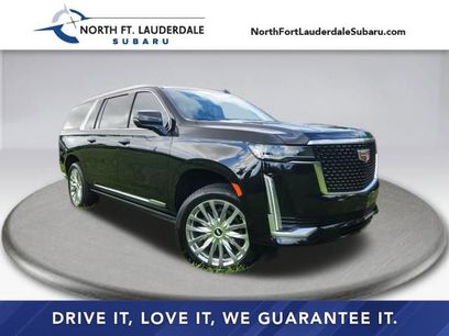 Used 2021 Cadillac Escalade ESV Premium Luxury w/ Driver Assist Tech Package