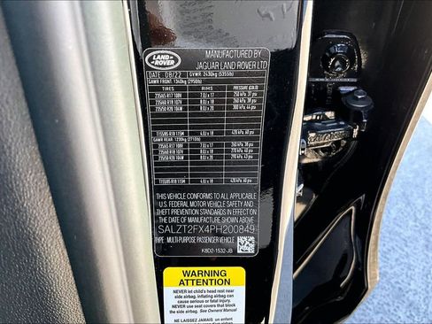 Certified 2023 Land Rover Range Rover Evoque R-Dynamic S image 17