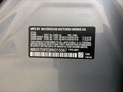 Used 2024 BMW X3 xDrive30i w/ Convenience Package w/ZPA AWD/4WD image 36