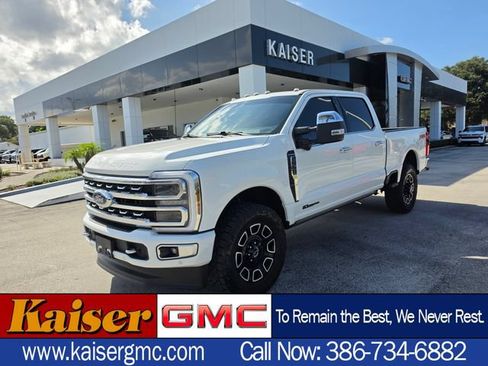 Used 2024 Ford F350 Platinum w/ FX4 Off-Road Package AWD/4WD image 1