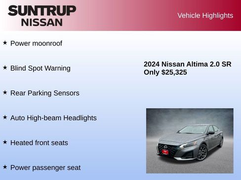 Used 2024 Nissan Altima 2.0 SR image 16