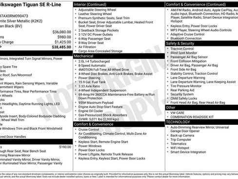 Used 2024 Volkswagen Tiguan SE R-Line image 36