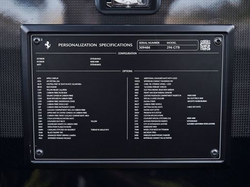 Used 2024 Ferrari 296 GTB RWD image 24