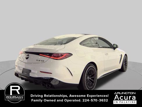 Used 2026 Mercedes-Benz CLE 53 AMG 4MATIC Coupe w/ Driver Assistance Package image 2
