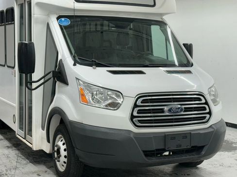 Used 2018 Ford Transit 350 156 DRW w/ Shuttle Bus Prep Package image 9