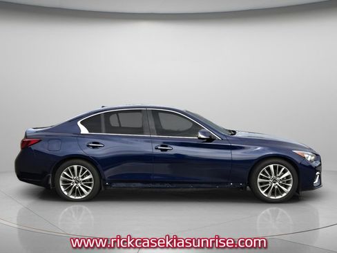 Used 2023 INFINITI Q50 Luxe w/ Cargo Package RWD image 5