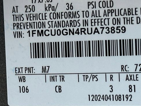 Used 2024 Ford Escape Active image 34