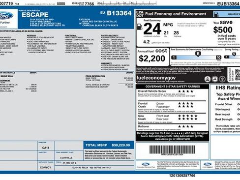 Used 2014 Ford Escape SE AWD/4WD image 8