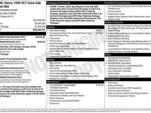 Used 2024 GMC Sierra 1500 SLT w/ SLT Premium Plus Package AWD/4WD image 36