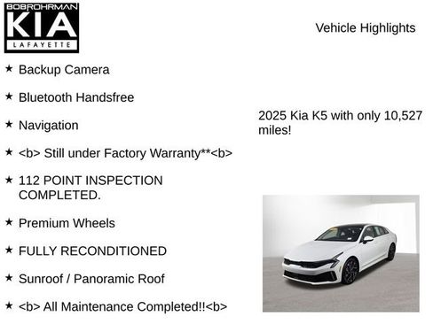 Used 2025 Kia K5 EX image 7