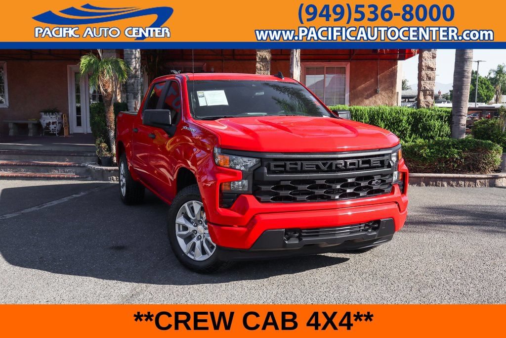 Used 2023 Chevrolet Silverado 1500 Custom AWD/4WD image 1