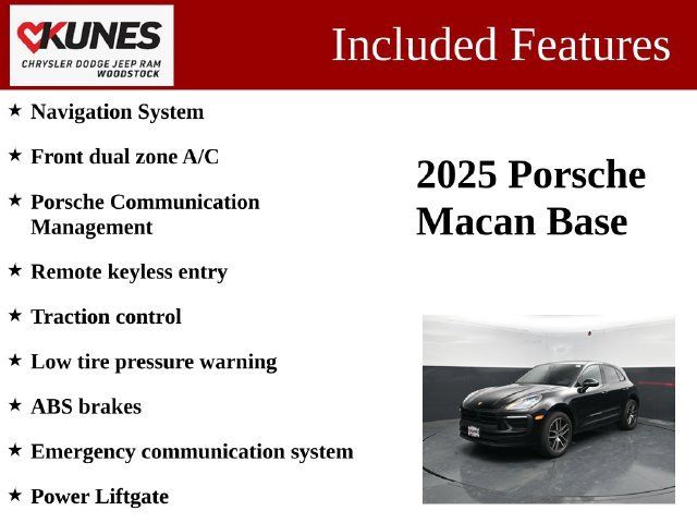 Used 2025 Porsche Macan AWD/4WD image 3