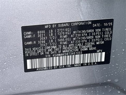 New 2026 Subaru Ascent Touring image 33