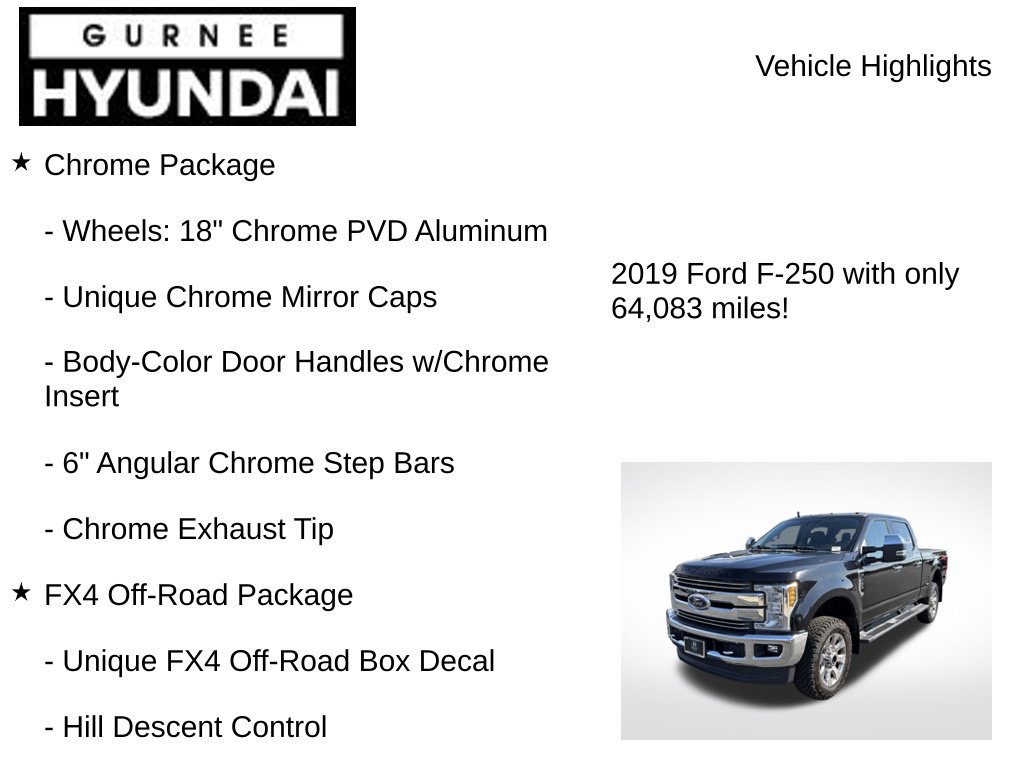 Used 2019 Ford F250 Lariat w/ Lariat Ultimate Package AWD/4WD image 8