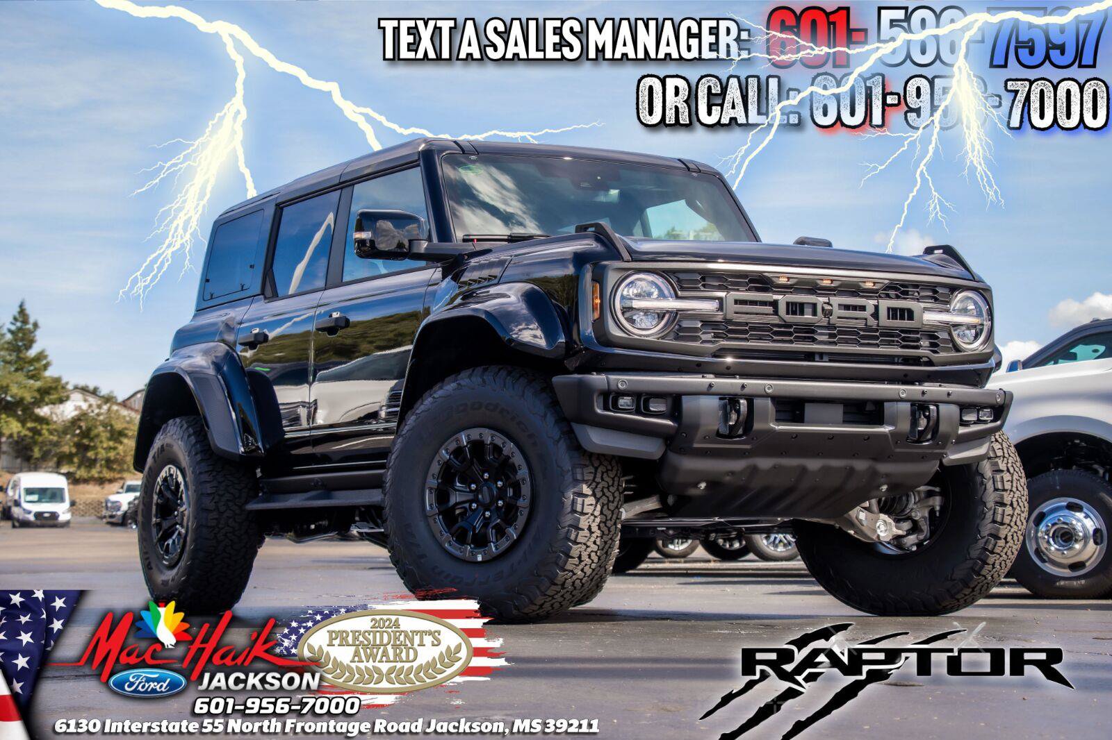 New 2026 Ford Bronco Raptor AWD/4WD image 1