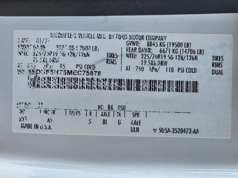 Used 2021 Ford F550 4x4 Regular Cab Super Duty image 28