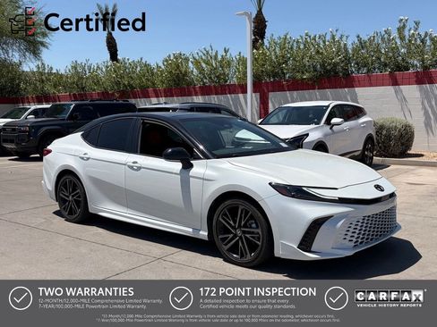 Used 2025 Toyota Camry XSE FWD image 1