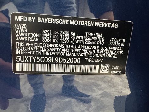 Used 2020 BMW X3 xDrive30i w/ Premium Package image 30