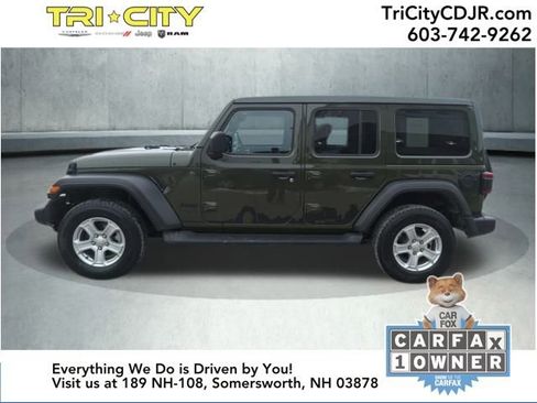 Used 2022 Jeep Wrangler Unlimited Sport S w/ Sun And Sound Package image 2
