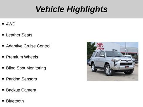 Used 2024 Toyota 4Runner SR5 Premium AWD/4WD image 5
