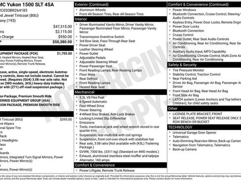 Used 2011 GMC Yukon SLT w/ SLT-2 Equipment Package AWD/4WD image 4