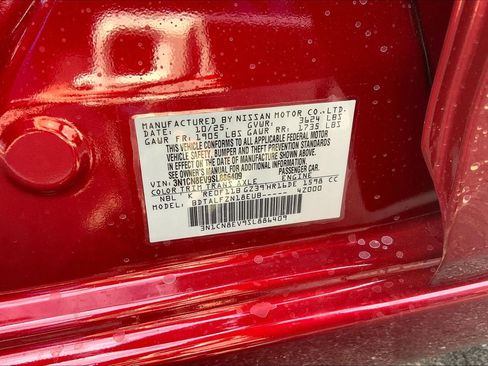 New 2025 Nissan Versa SV w/ Trunk Package image 25