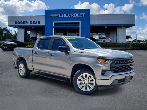 Used 2023 Chevrolet Silverado 1500 Custom w/ LPO, Dark Essentials Package AWD/4WD image 1
