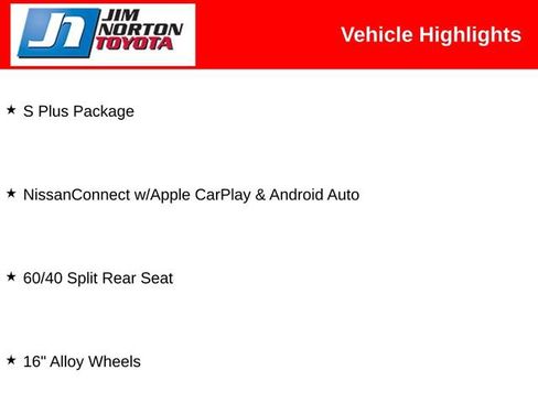 Used 2024 Nissan Versa S w/ S Plus Package image 4