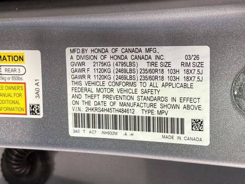 New 2026 Honda CR-V EX image 20