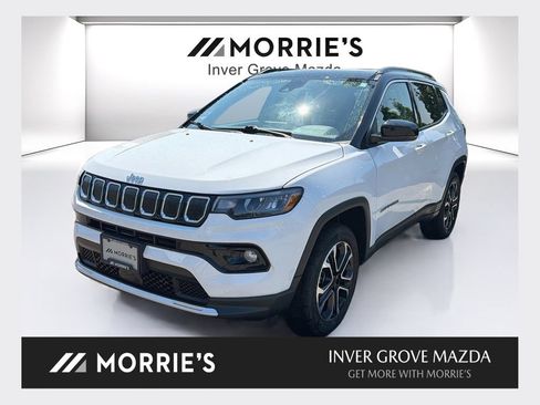 Used 2022 Jeep Compass Limited w/ Sun and Sound Group AWD/4WD image 1
