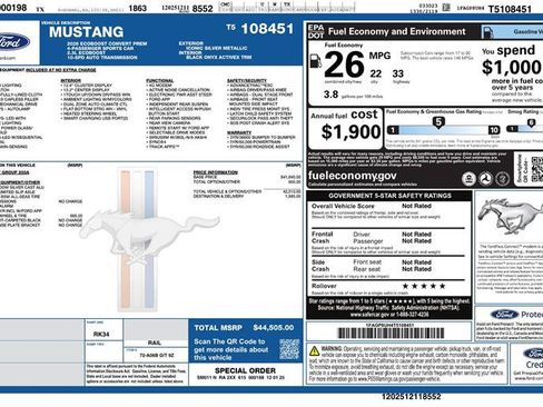Used 2026 Ford Mustang Premium RWD image 4